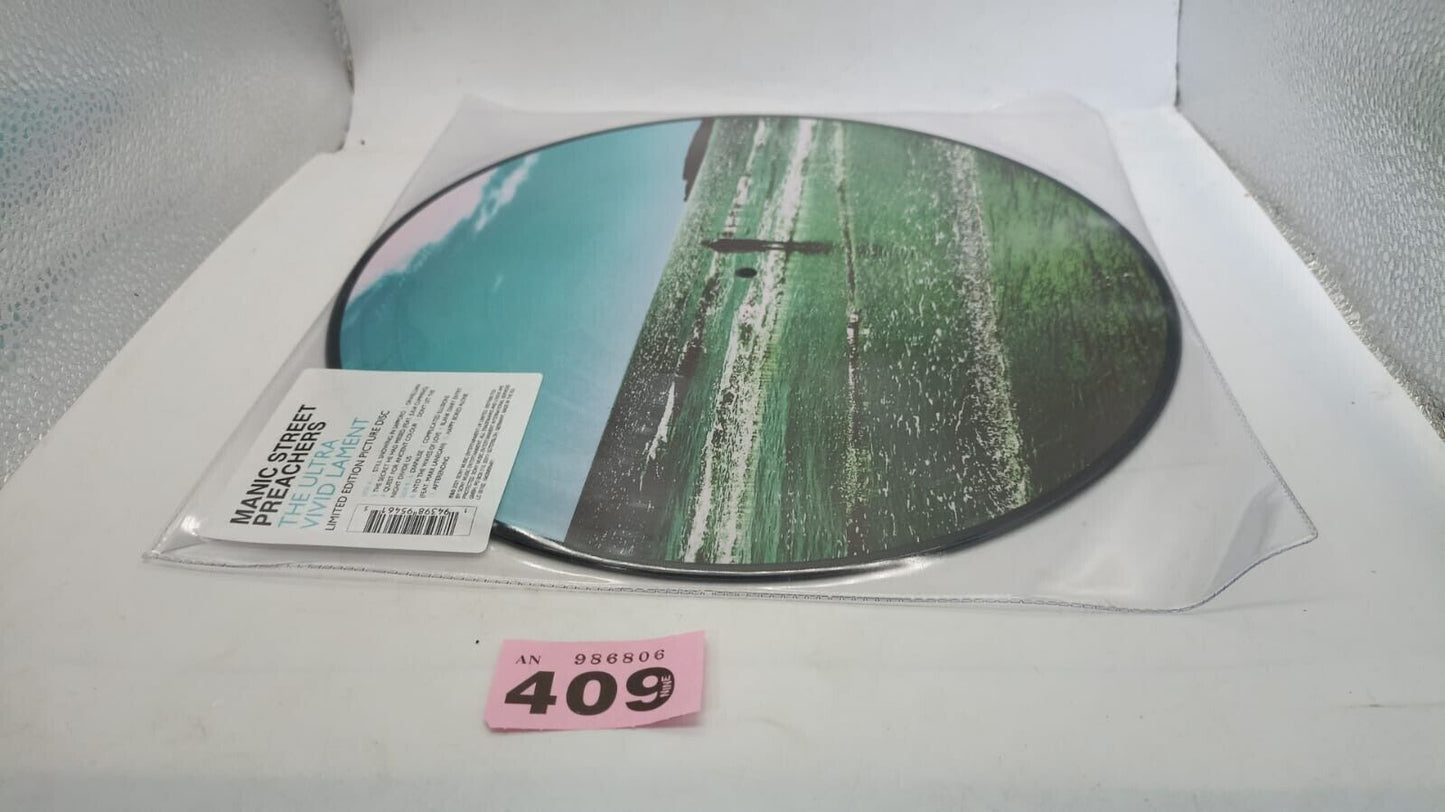 Manic Street Preachers Lp Ultra Vivid Lament Picture Disc Vinyl Limited Edition