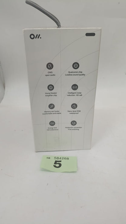 Oladance IPX8 OWS Sports Grey Open-Ear Headphone 15 Hours Stereo Bluetooth