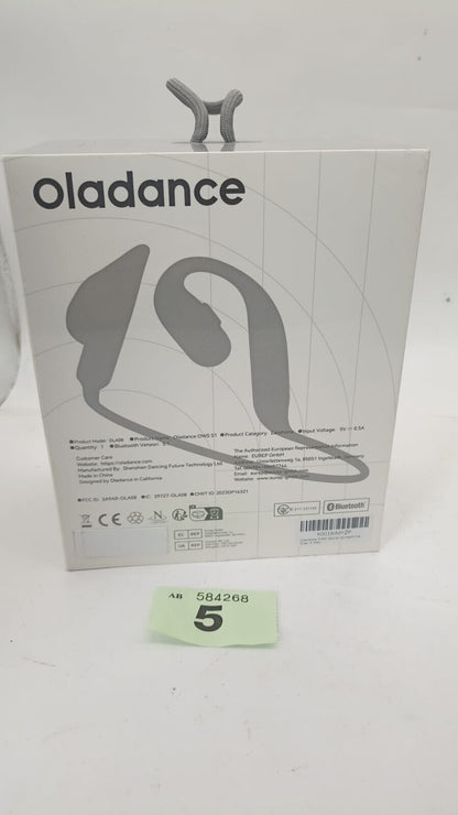 Oladance IPX8 OWS Sports Grey Open-Ear Headphone 15 Hours Stereo Bluetooth