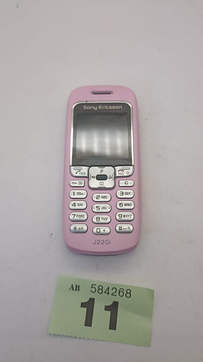 Sony Ericsson J220I (VODAFONE) Pink Mobile Phone in Original Box