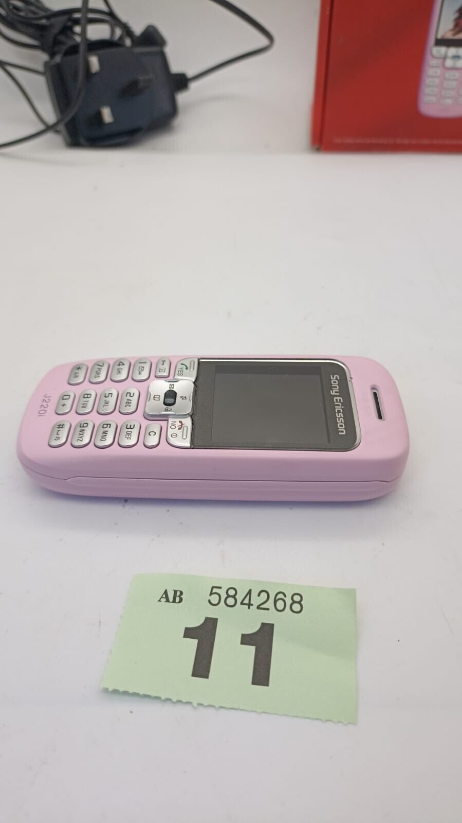Sony Ericsson J220I (VODAFONE) Pink Mobile Phone in Original Box
