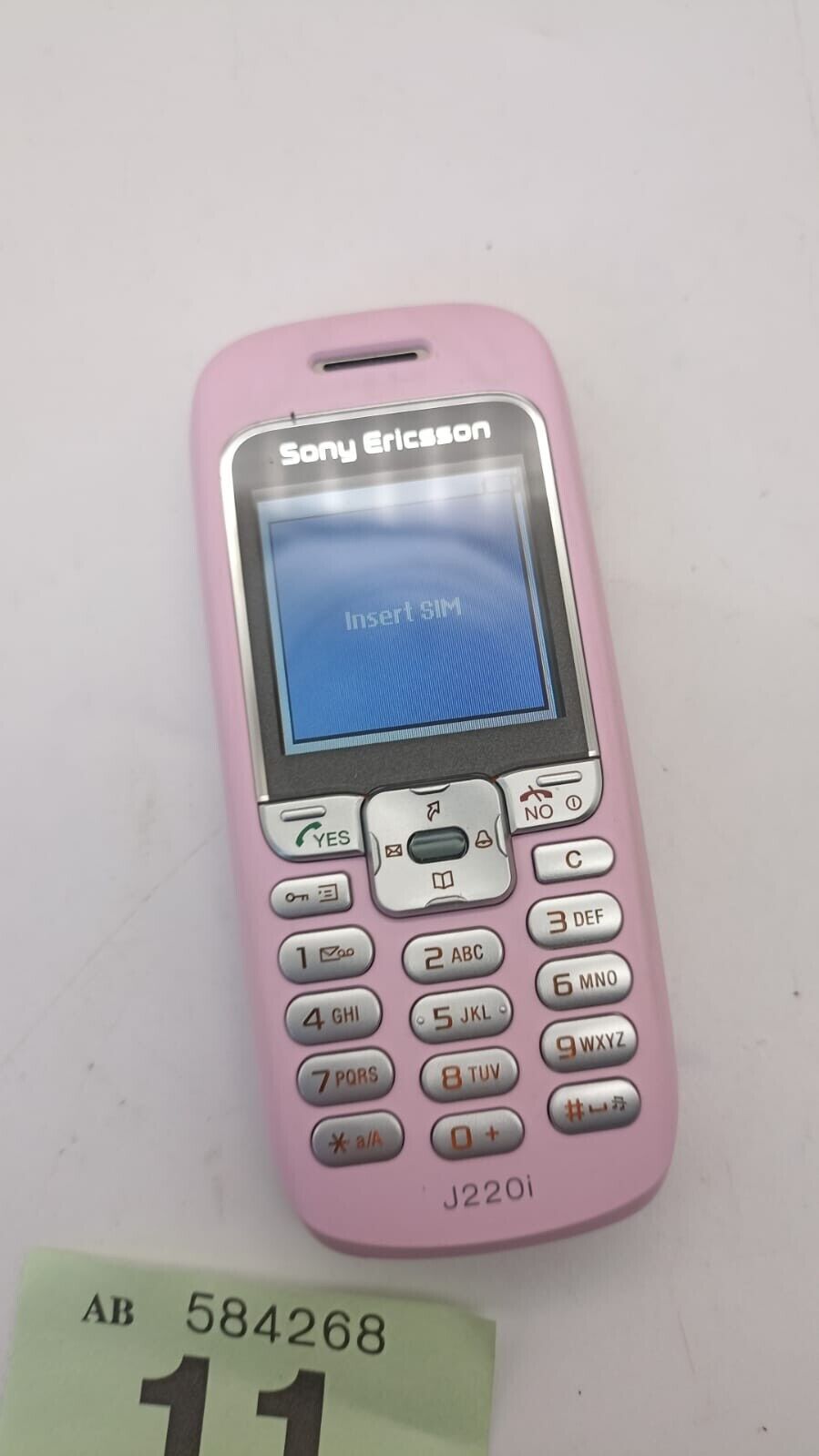 Sony Ericsson J220I (VODAFONE) Pink Mobile Phone in Original Box