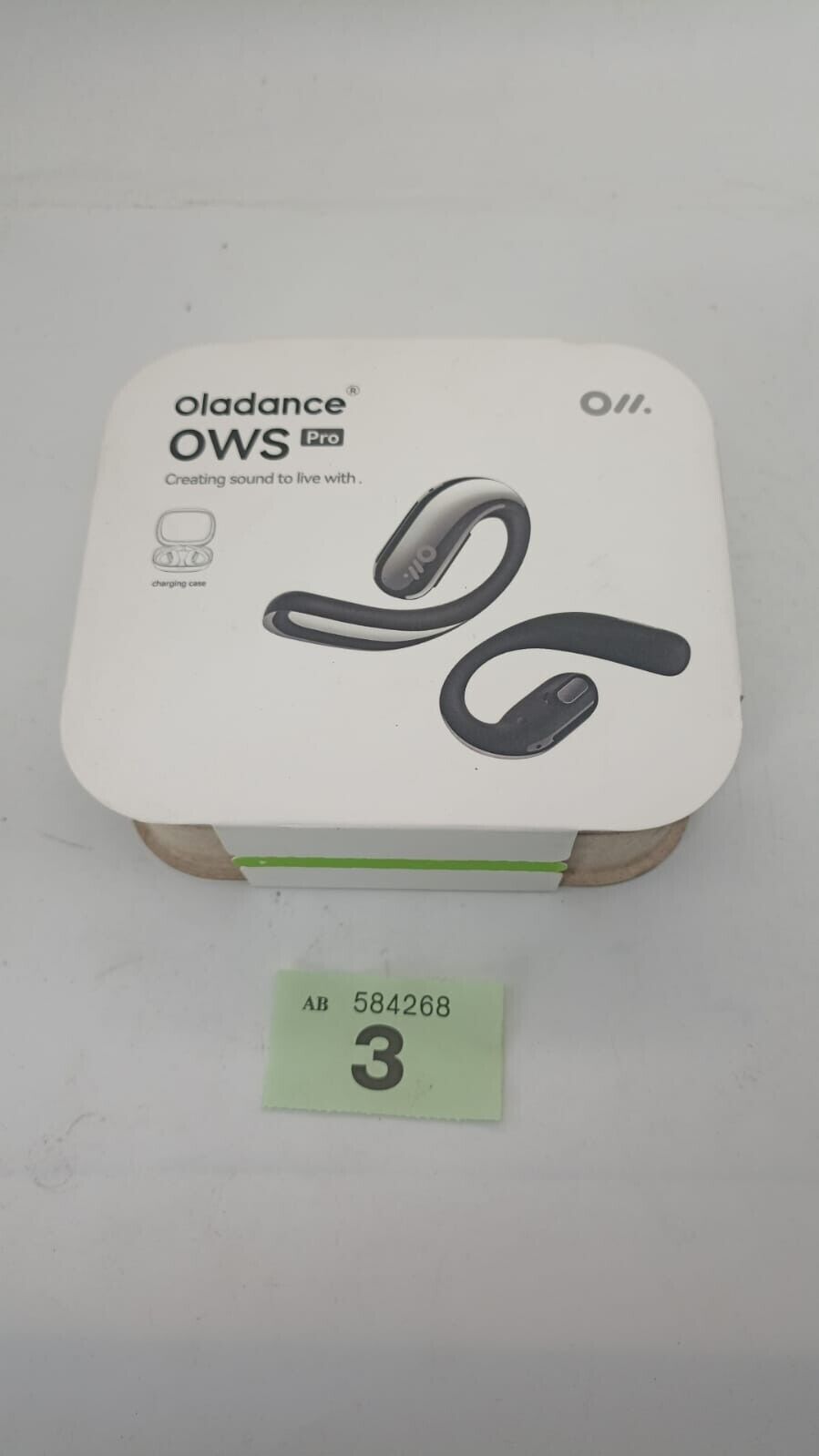 Oladance OWS Pro-Open Ear Wireless Headphones Multipoint w/ charging case Black