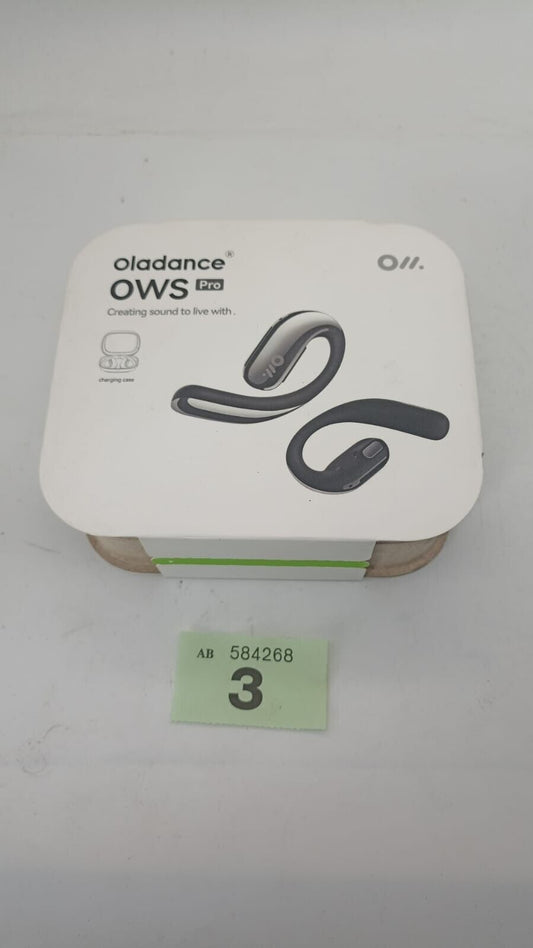 Oladance OWS Pro-Open Ear Wireless Headphones Multipoint w/ charging case Black