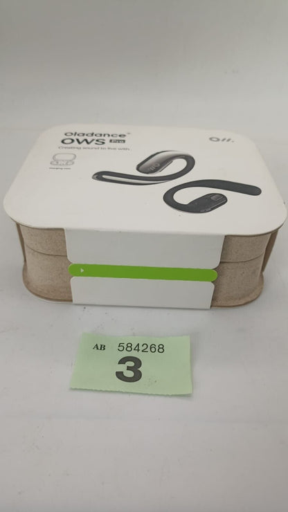 Oladance OWS Pro-Open Ear Wireless Headphones Multipoint w/ charging case Black