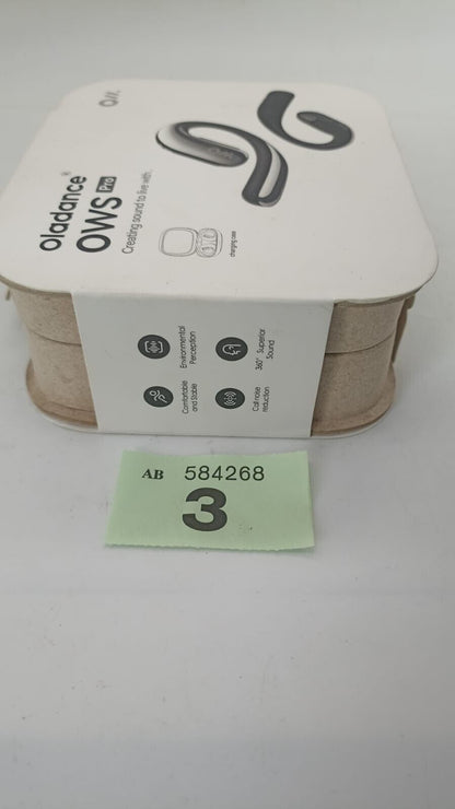 Oladance OWS Pro-Open Ear Wireless Headphones Multipoint w/ charging case Black