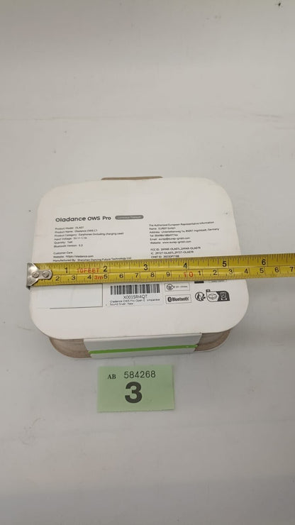 Oladance OWS Pro-Open Ear Wireless Headphones Multipoint w/ charging case Black