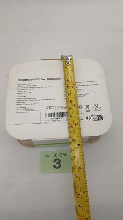 Oladance OWS Pro-Open Ear Wireless Headphones Multipoint w/ charging case Black