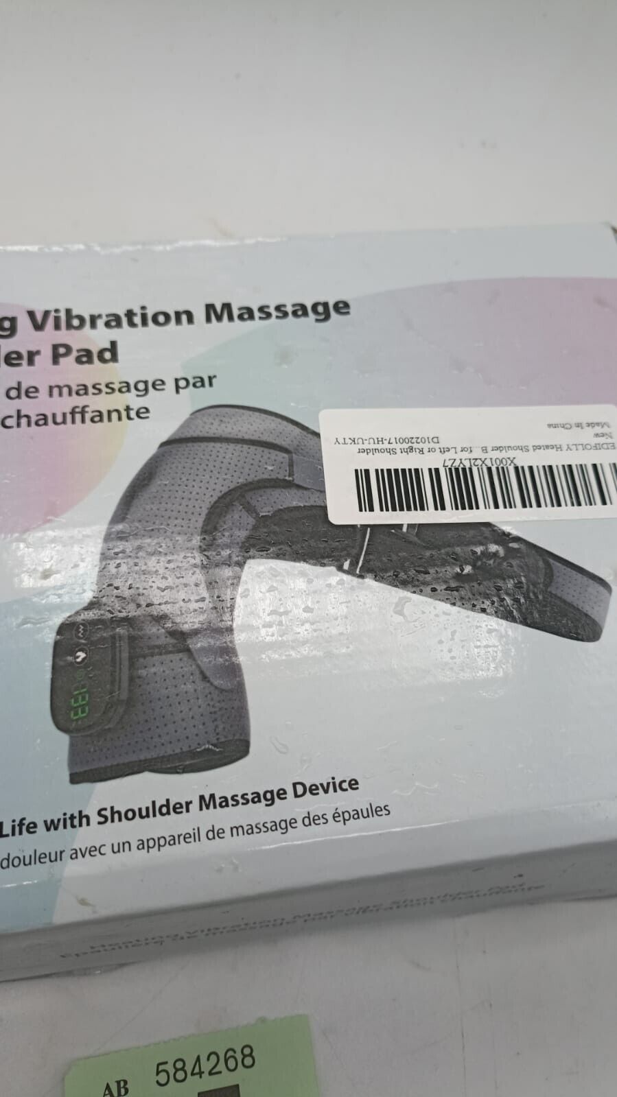 Shoulder-Heating-Pad-Wrap 3 Heat Setting for Shoulder Relieve Muscle Pain Aches