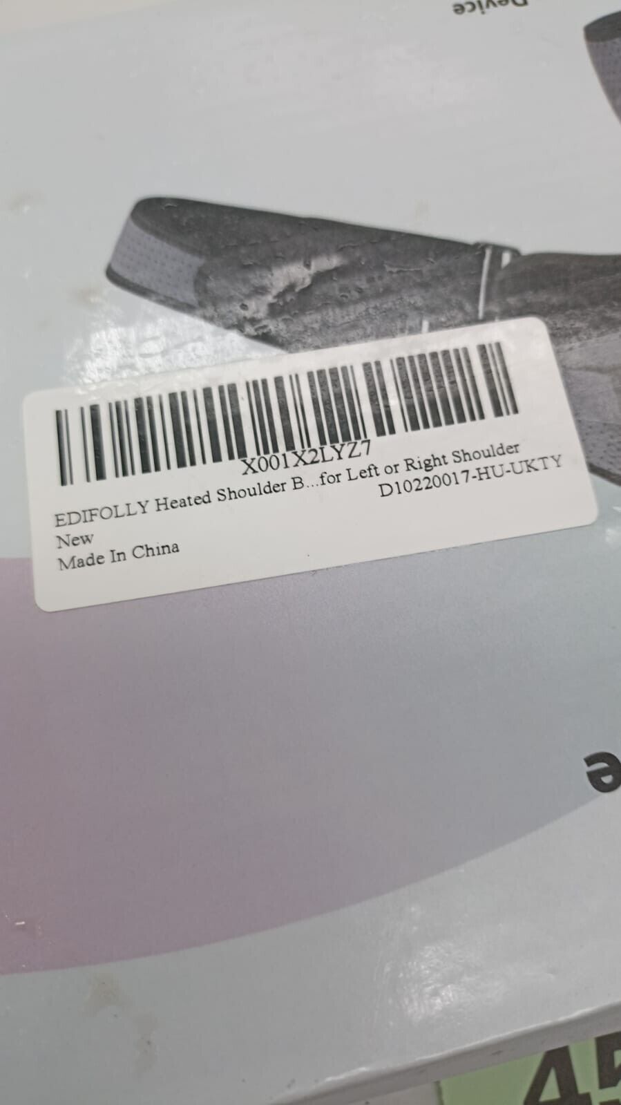 Shoulder-Heating-Pad-Wrap 3 Heat Setting for Shoulder Relieve Muscle Pain Aches