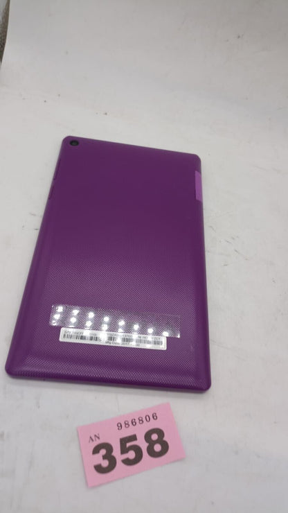 Lenovo Tab 3 7" TB3-710F Wi-Fi 8GB Purple Android Tablet Used Tested Working
