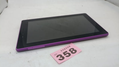 Lenovo Tab 3 7" TB3-710F Wi-Fi 8GB Purple Android Tablet Used Tested Working