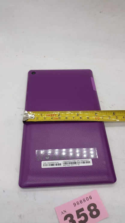 Lenovo Tab 3 7" TB3-710F Wi-Fi 8GB Purple Android Tablet Used Tested Working
