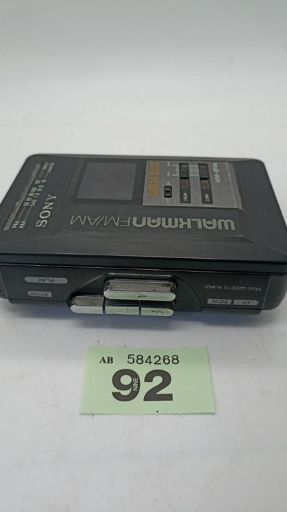 Vintage Sony Walkman WM-BF44 Portable Tape Cassette Player Radio FM/AM Tested