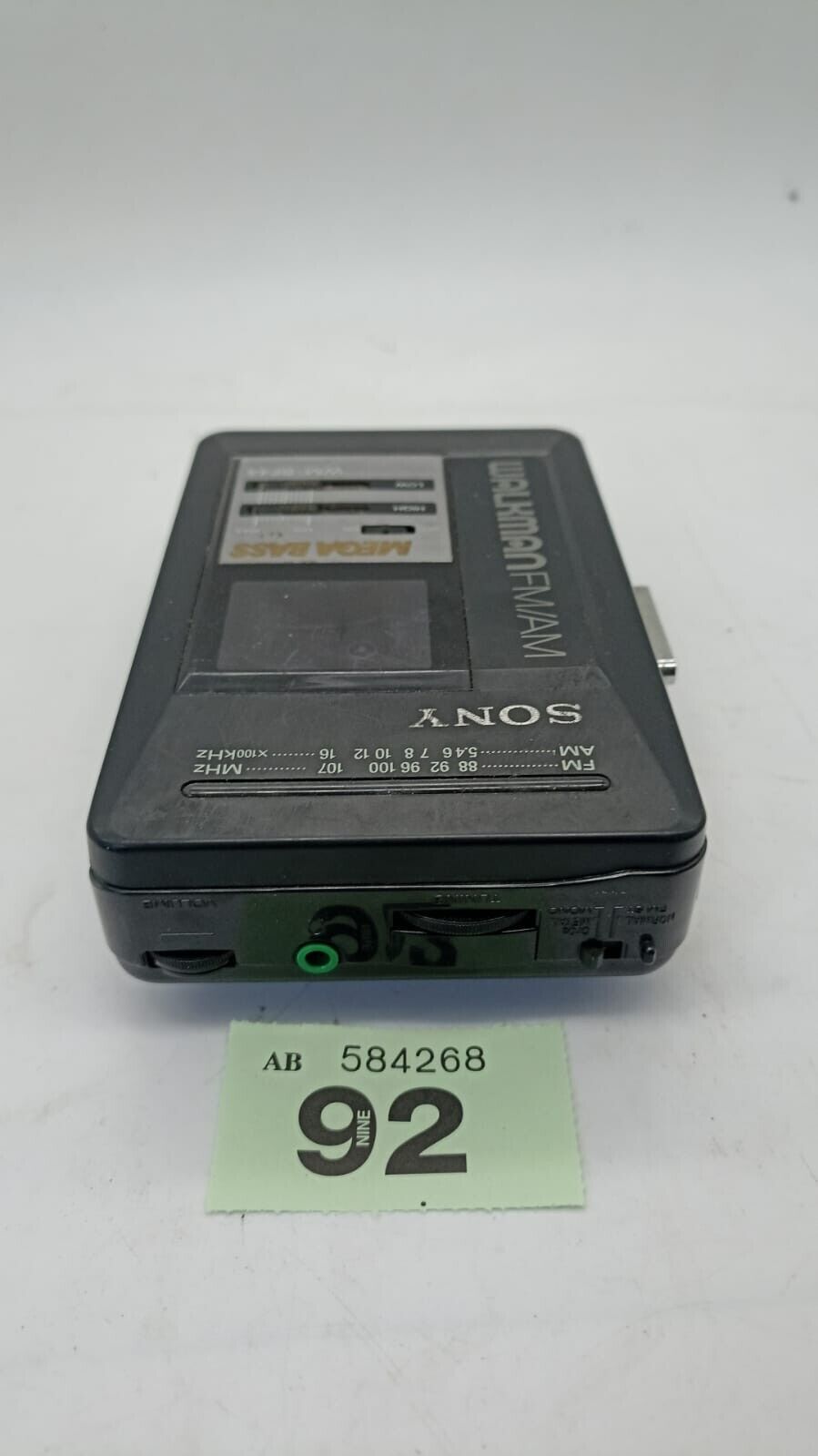 Vintage Sony Walkman WM-BF44 Portable Tape Cassette Player Radio FM/AM Tested