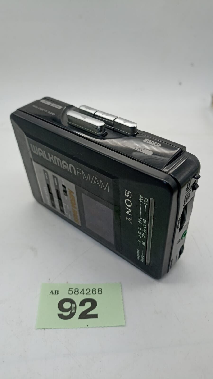 Vintage Sony Walkman WM-BF44 Portable Tape Cassette Player Radio FM/AM Tested