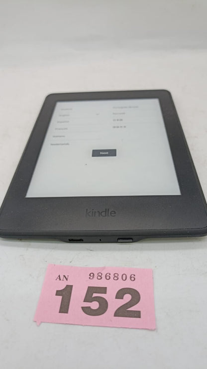 Amazon Kindle Paperwhite DP75SDI Black E-book Reader Tested Working