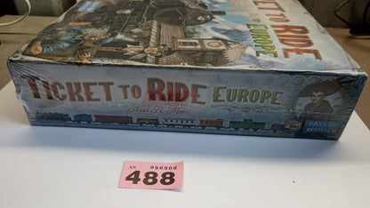 Days of Wonder - Ticket to Ride Europe Board Game Alan R Moon New & Sealed