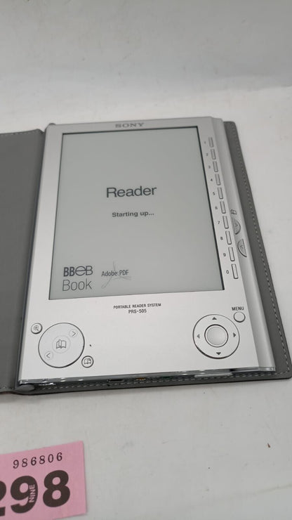Sony Prs-505 Portable Reader System Ebook Box