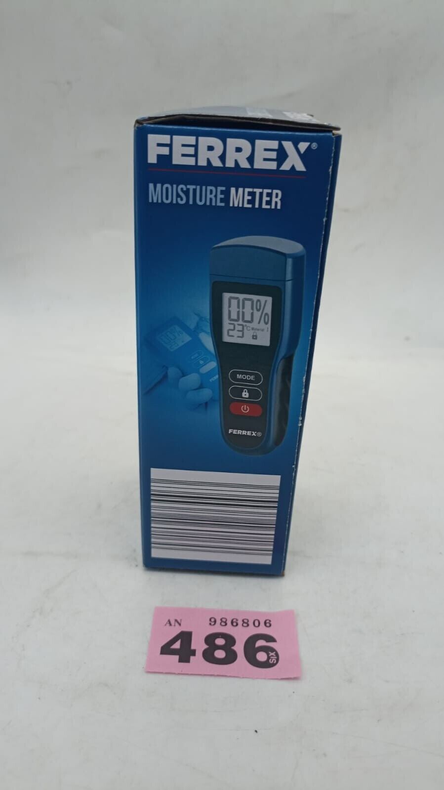 Ferrex GT-FM -05 Moisture Meter for Checking Damp in walls + Free 9V Battery