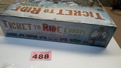 Days of Wonder - Ticket to Ride Europe Board Game Alan R Moon New & Sealed