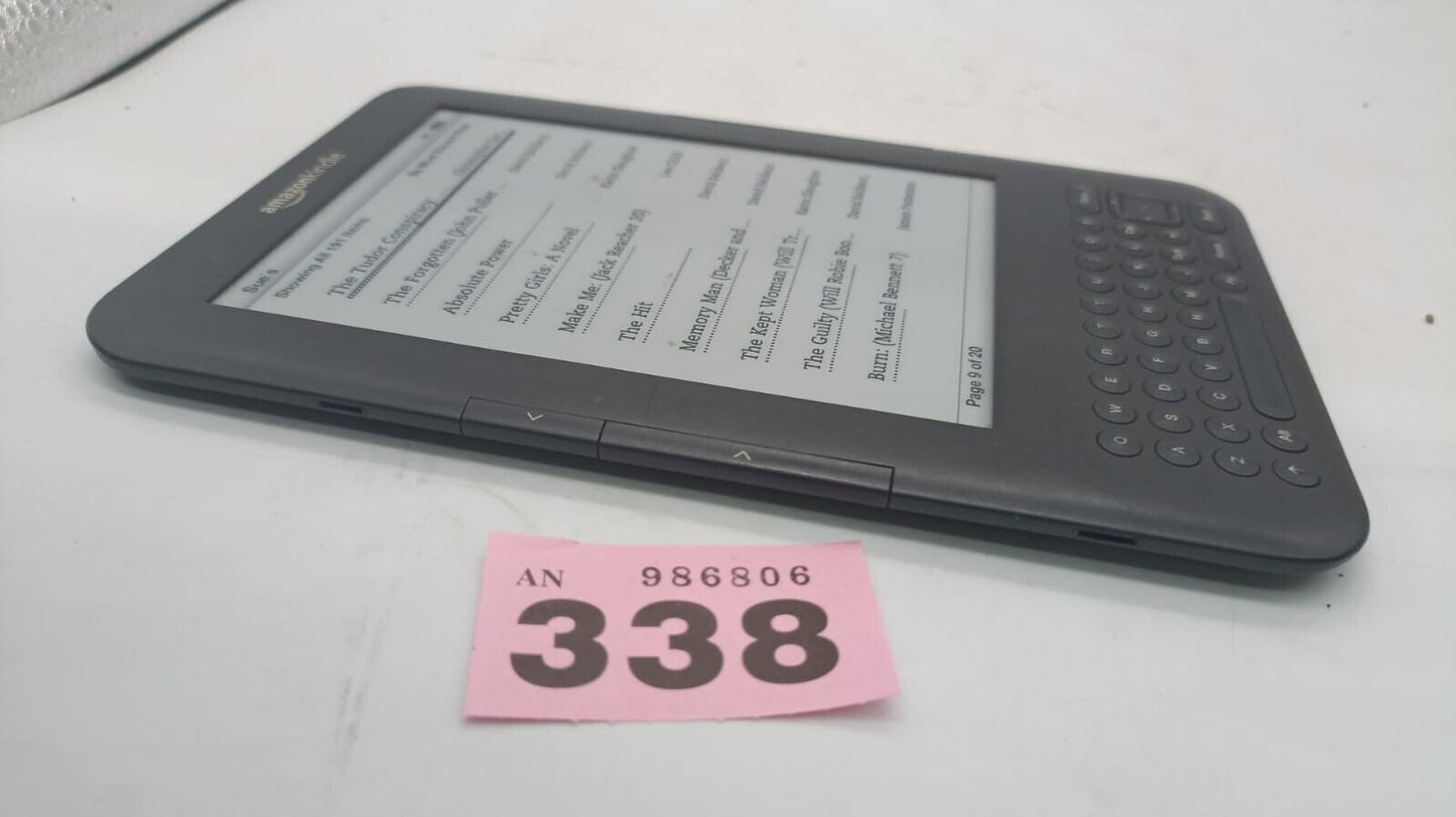 Amazon Kindle 3rd Gen 6" D00901 Spares & Repairs Cracked
