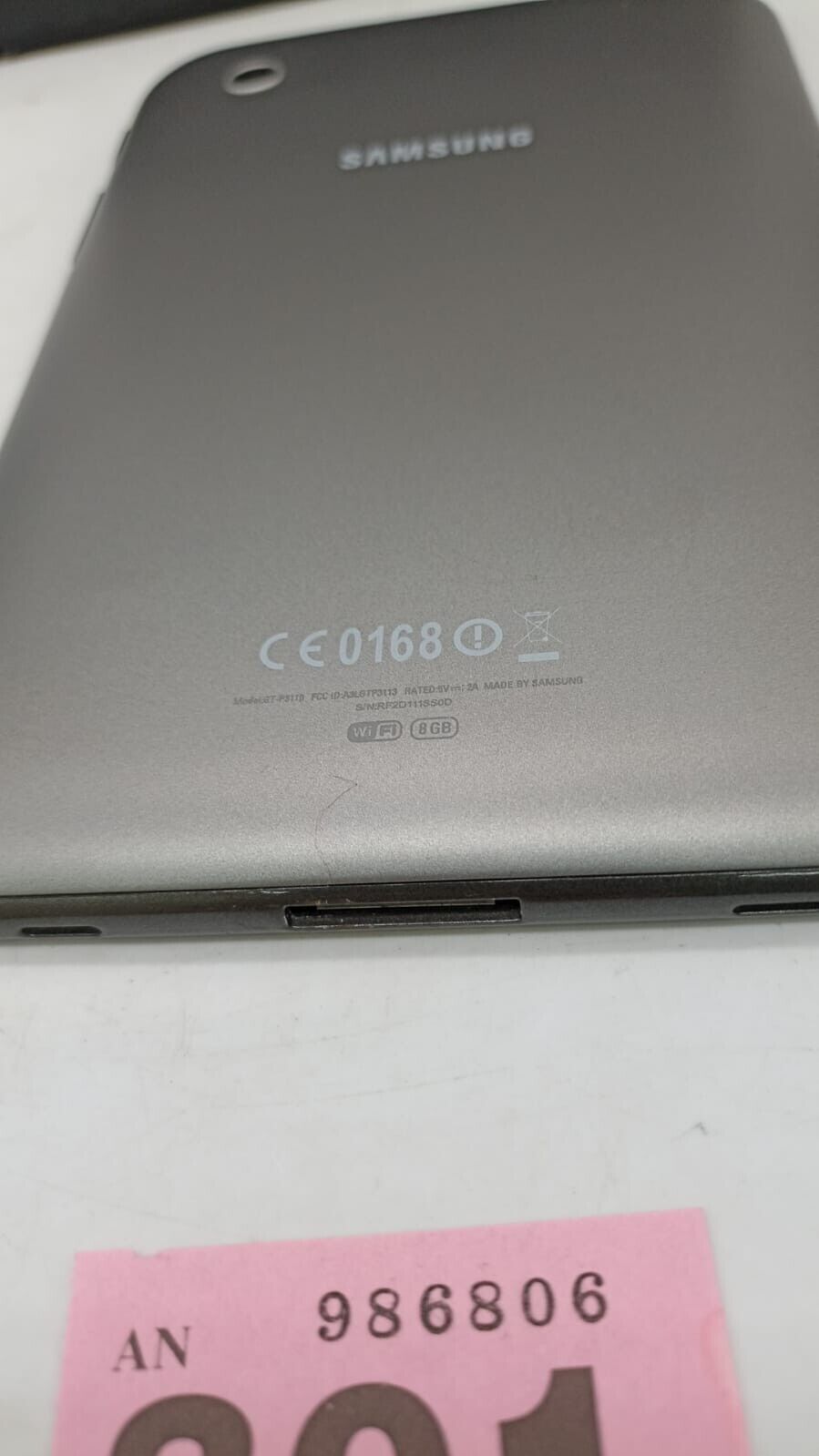 Samsung Galaxy Tab 2 7.0 GT-P3110 Wi-fi Grey Tablet Device Only