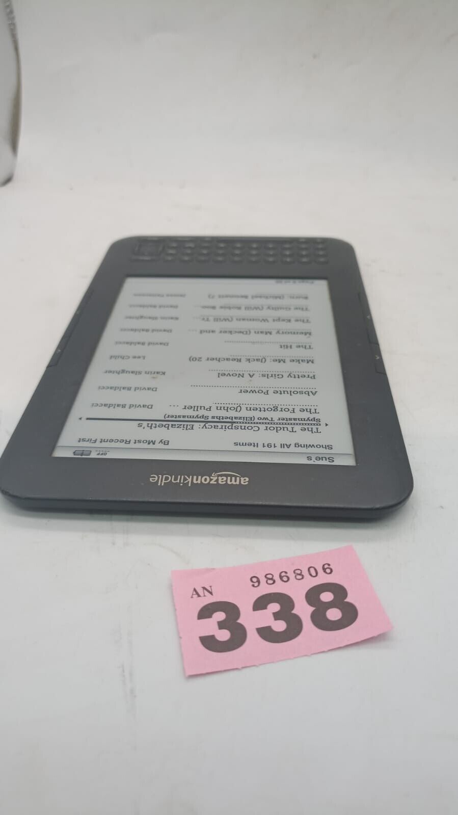 Amazon Kindle 3rd Gen 6" D00901 Spares & Repairs Cracked