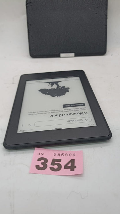 Amazon Kindle Paperwhite  DP75SDI Black e-Book Reader Used. Tested