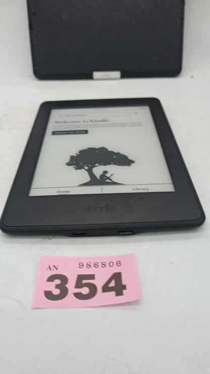 Amazon Kindle Paperwhite  DP75SDI Black e-Book Reader Used. Tested