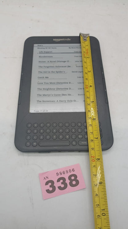 Amazon Kindle 3rd Gen 6" D00901 Spares & Repairs Cracked
