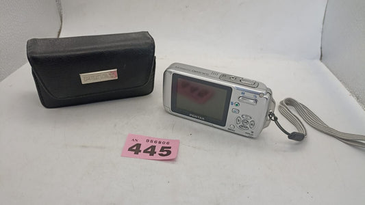 Pentax Optio W20 Waterproof Digital Camera 1 GB SD Battery Spares or Repairs