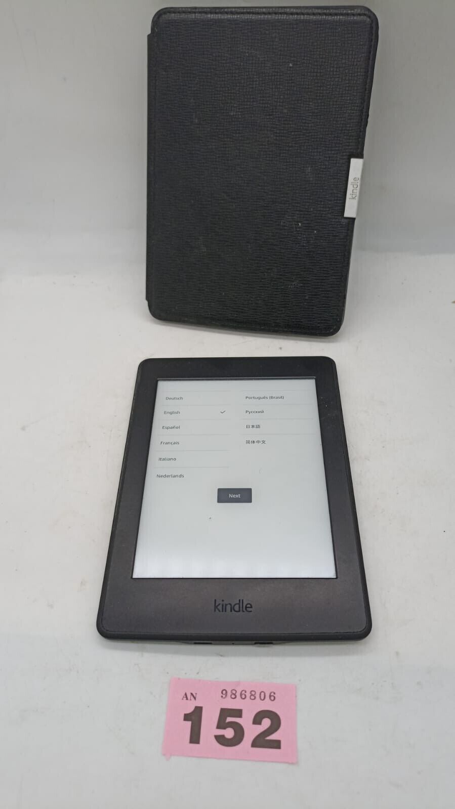 Amazon Kindle Paperwhite DP75SDI Black E-book Reader Tested Working