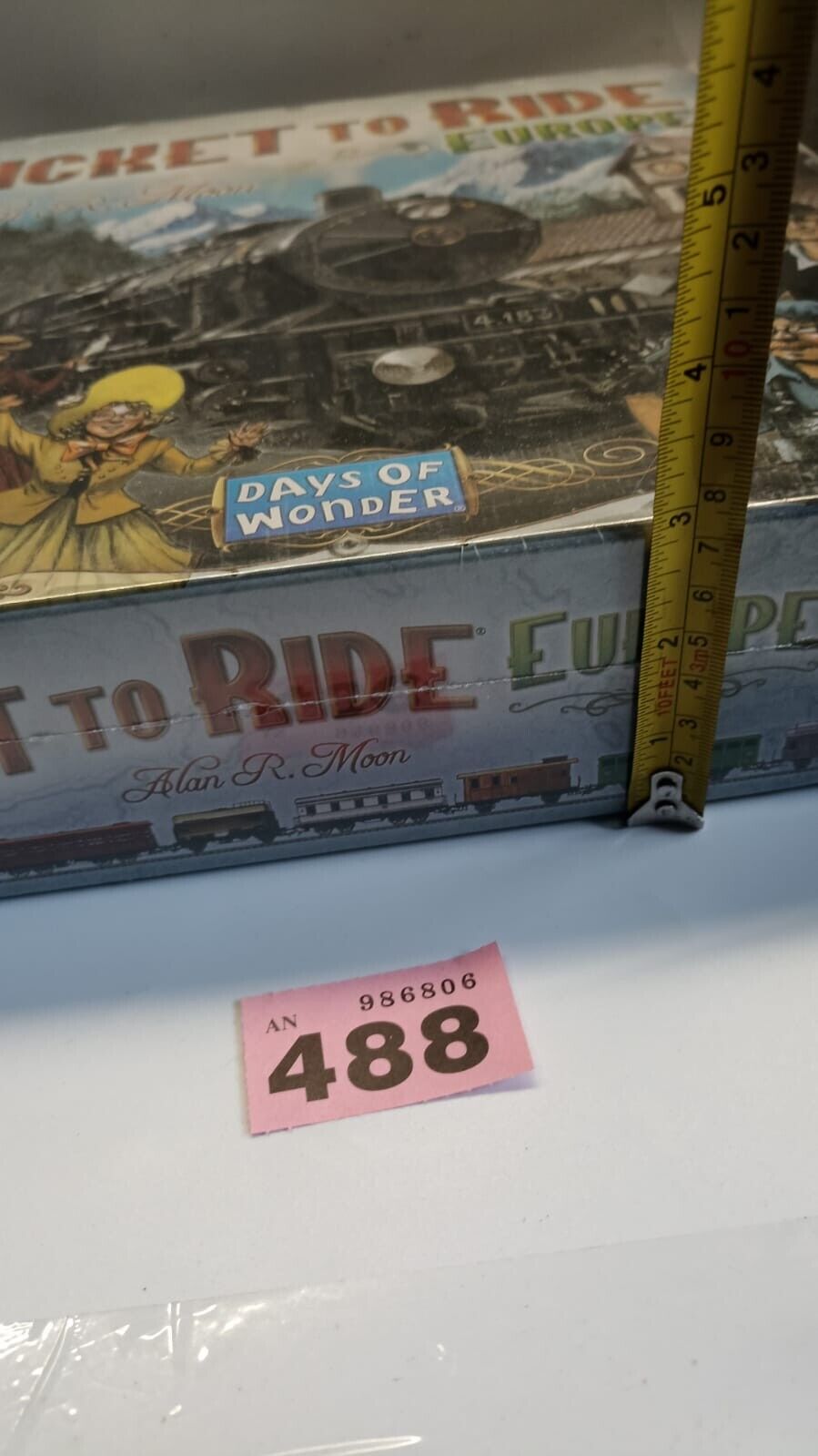 Days of Wonder - Ticket to Ride Europe Board Game Alan R Moon New & Sealed