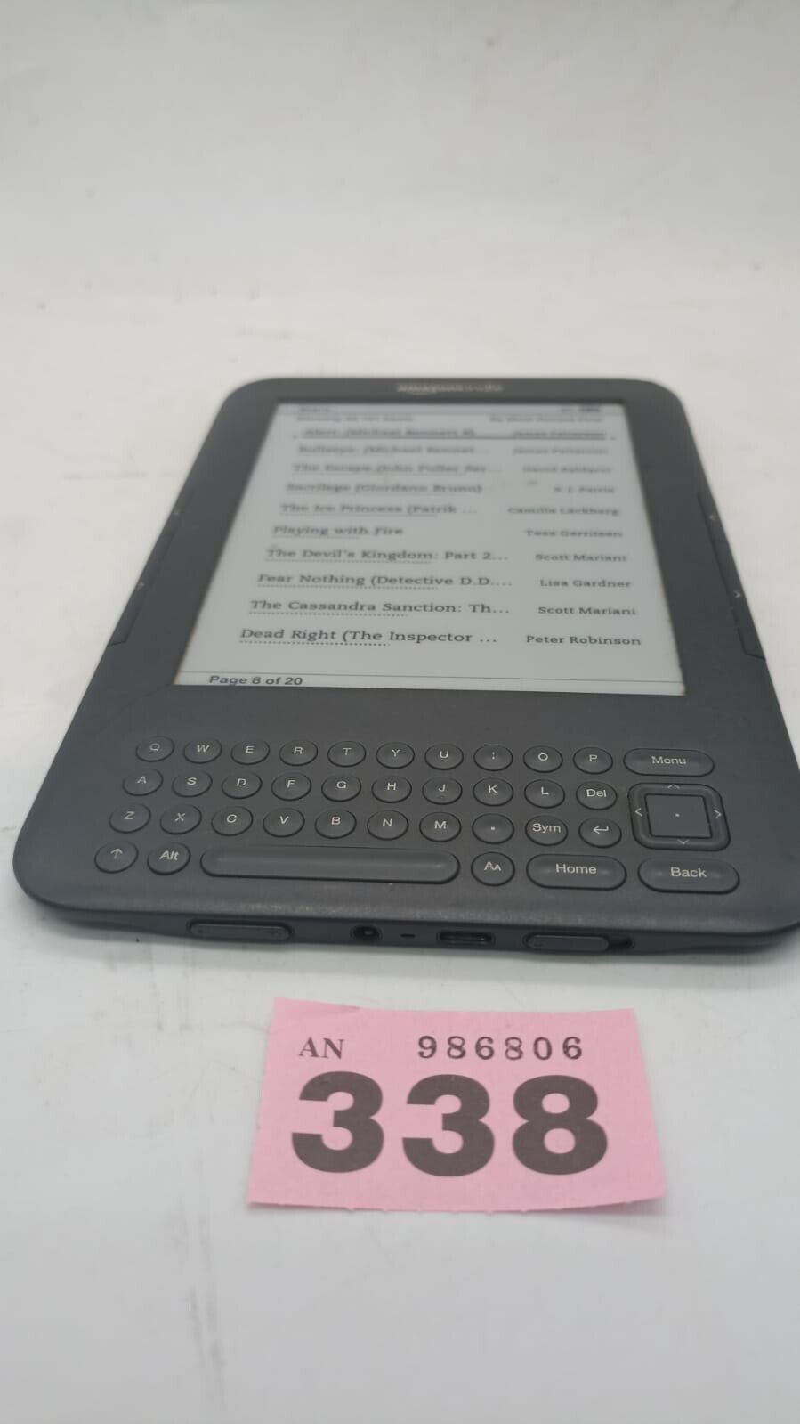 Amazon Kindle 3rd Gen 6" D00901 Spares & Repairs Cracked